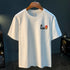 Premium Men's Printed T-Shirt – Loose Fit Half Sleeve Tee, Comfortable & Trendy Everyday Style